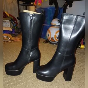 LAMODA Going Under Platform Boots